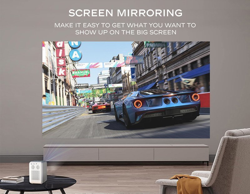 smart vinteoprovoleas KP2, 1080p FHD, 600 ANSI, Wi-Fi, leykos 6143 0 9
