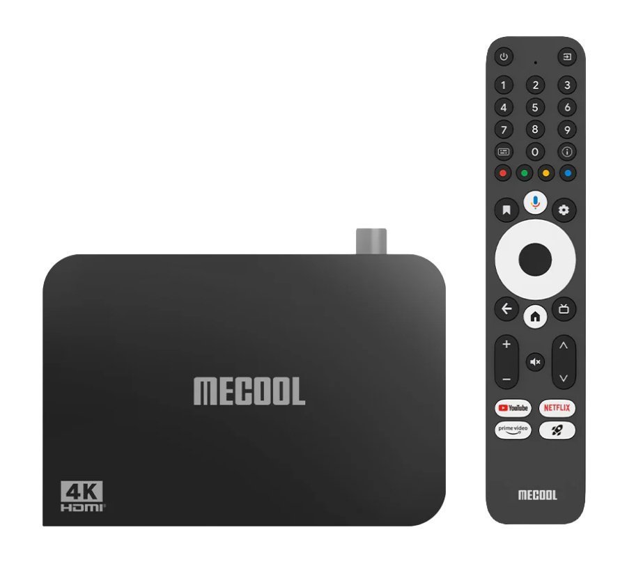 MECOOL TV Box KT2 με ψηφιακό δέκτη DVB-T2, 4K, 2/32GB, WiFi, Google/Netflix πιστοποίηση, Android 11 8525