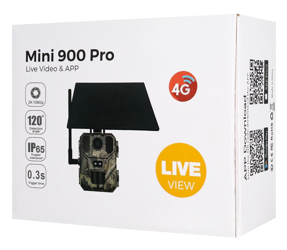 SUNTEK smart ηλιακή κάμερα κυνηγού ini 900 Pro, PIR, 4G, 30P/2K, SD, IP65 9630 - Image 6