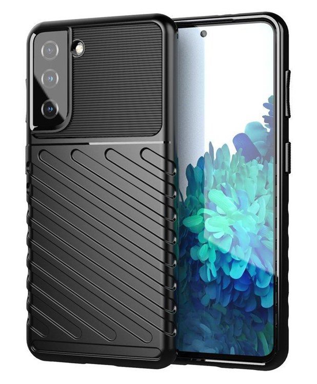 Thiki Thunder gia Samsung S22, mayri 3711 Back cover