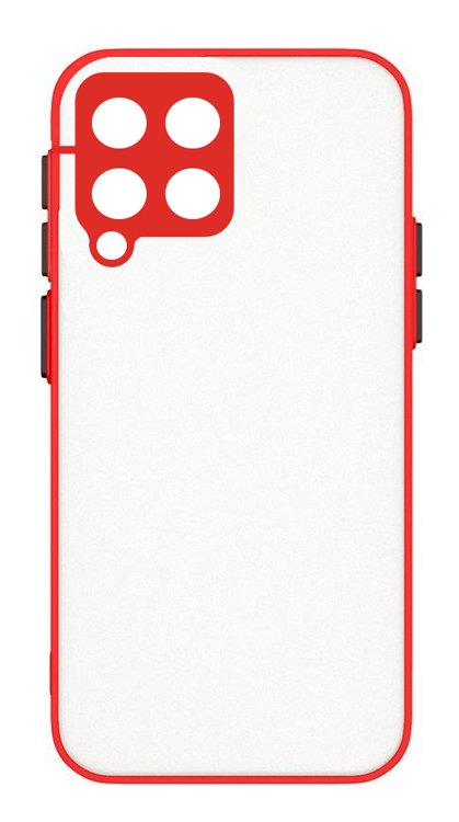 POWERTECH θήκη Milky  για Samsung Galaxy A42 5G, κόκκινη 5425