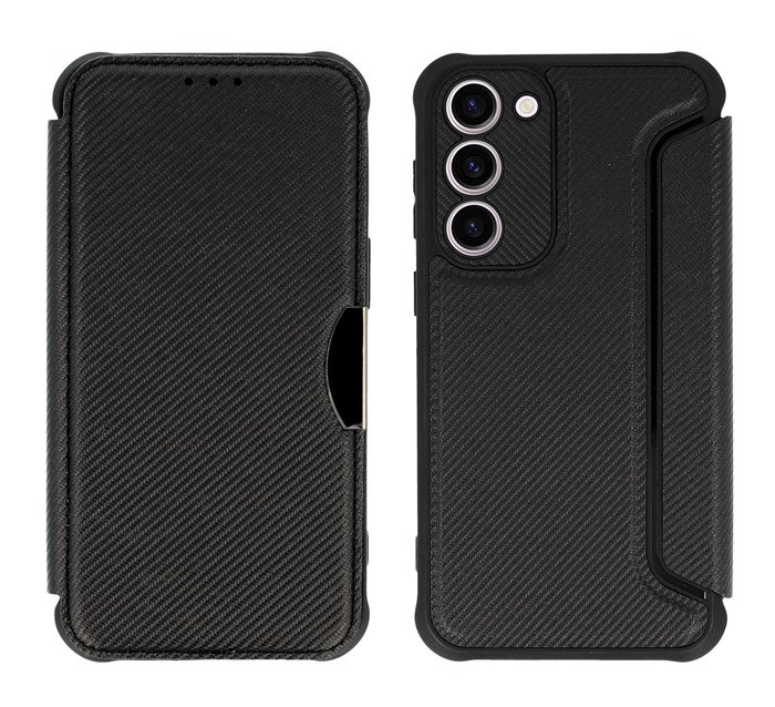 thiki Razor Carbon gia Samsung Galaxy S23, mayri 5990 Book