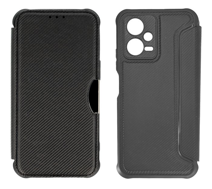thiki Razor Carbon gia Xiaomi Note 12/Poco X5, mayri 5991 Book