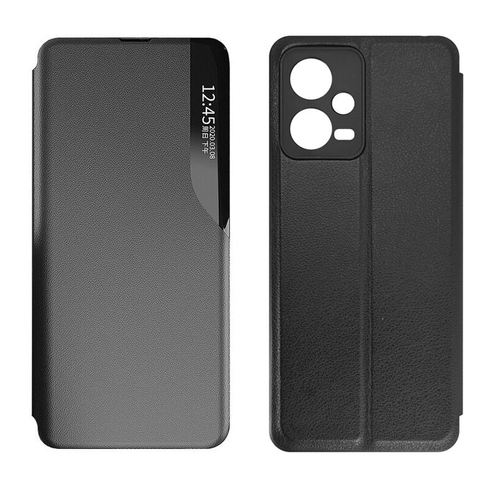 thiki Smart view gia Xiaomi Note 12 5G/Poco X5, mayri 5997 Book