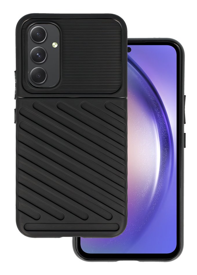 POWERTECH Θήκη Thunder  για Samsung A54 5G, μαύρη 6003