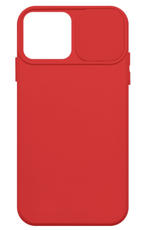 POWERTECH Θήκη Camshield Soft  για iPhone 15, κόκκινη 6561
