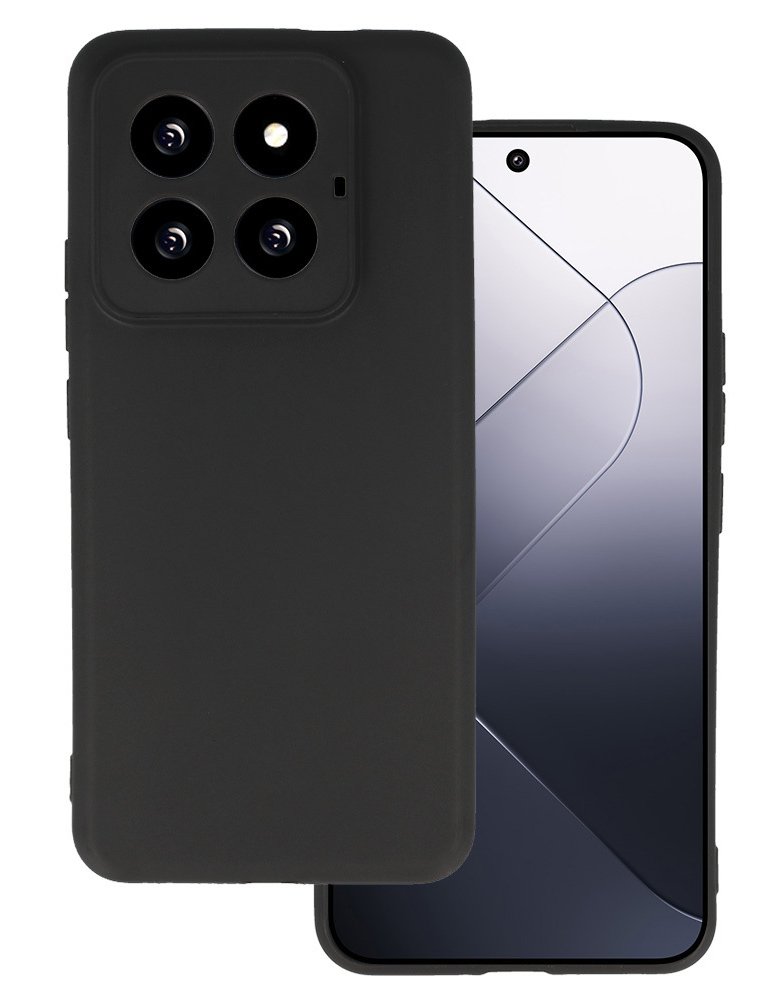 POWERTECH θήκη MATT  για Xiaomi 14 Pro, μαύρη 7580