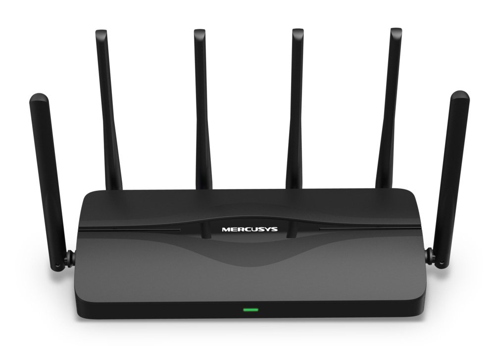 MERCUSYS router , WiFi 7, 9.3Gbps BE9300, Tri-Band, V2.0