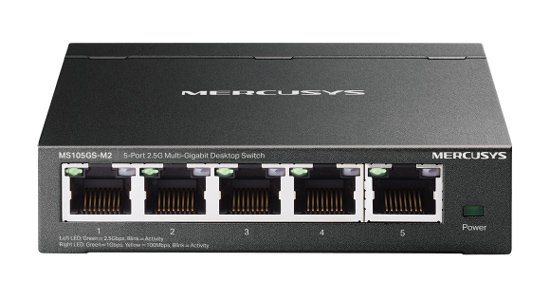 MERCUSYS desktop switch , 5x 2.5Gbps θύρες, UN/1.0 9635 - Image 2