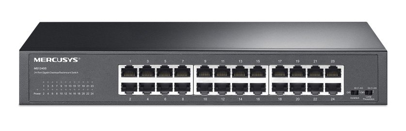 MERCUSYS desktop/rackmount switch , 24x Gigabit θύρες, V1.0