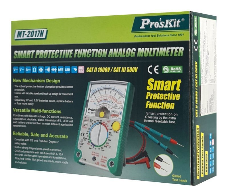 analogiko polymetro, DCV, ACV 6454 Polymetro 10