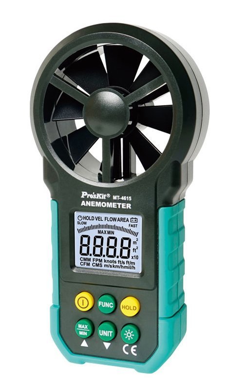 PROSKIT ψηφιακό ανεμόμετρο , 0.8~40m/s 6481
