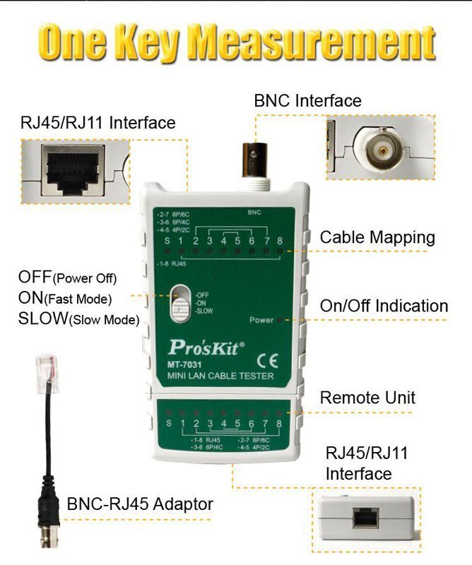 tester kalodion diktyoy gia RJ45/11/12/22 & BNC 6482 Ergaleia Diktyoy 3