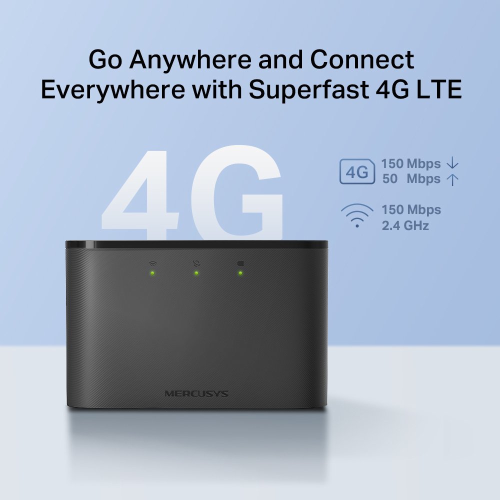 router, 4G LTE, WiFi 150 Mbps, 2200mAh, Ver. 1.0 7391 4G Router 2