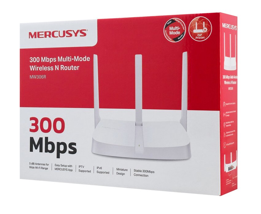 MERCUSYS router , 300Mbps, 3x 10/100Mbps LAN, Ver 1.20 9368 - Image 5