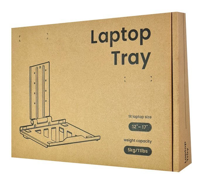 BRATECK βάση laptop για βάση οθονών VESA, έως 17", μαύρη 5598 - Image 7