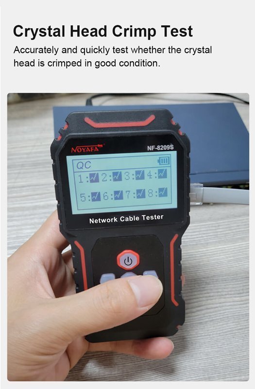 tester kalodion diktyoy gia RJ45 PoE 5064 Ergaleia Diktyoy 13