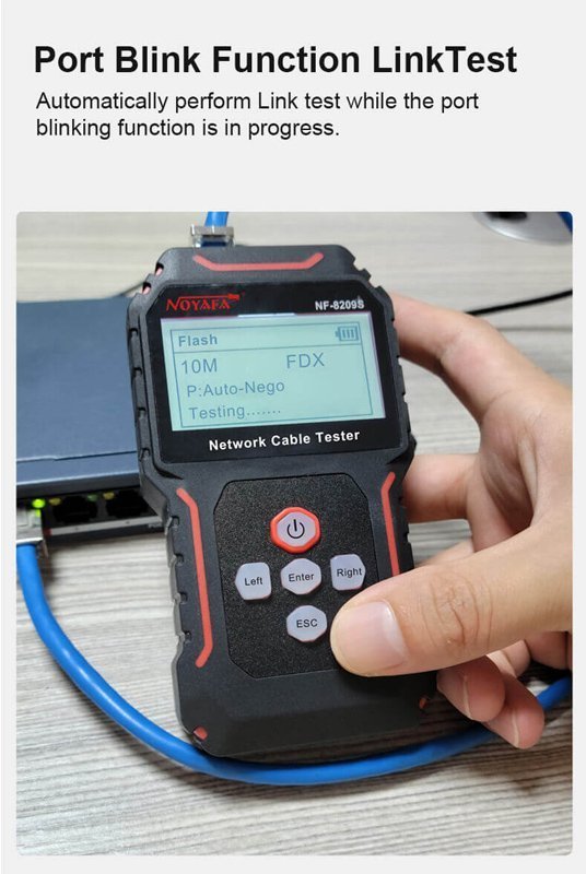 tester kalodion diktyoy gia RJ45 PoE 5064 Ergaleia Diktyoy 15