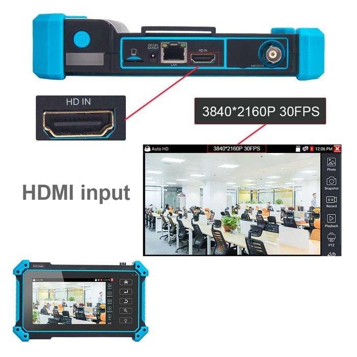NOYAFA CCTV & IP tester , 8MP CVI/TVI/AHD 5069 - Image 4