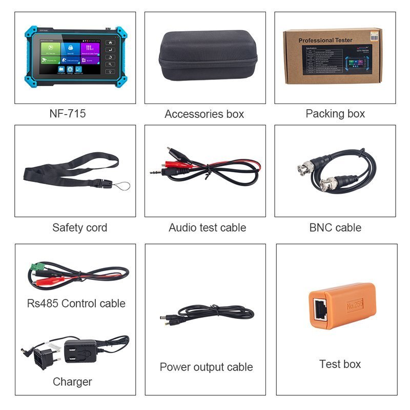NOYAFA CCTV & IP tester , 8MP CVI/TVI/AHD 5069 - Image 8