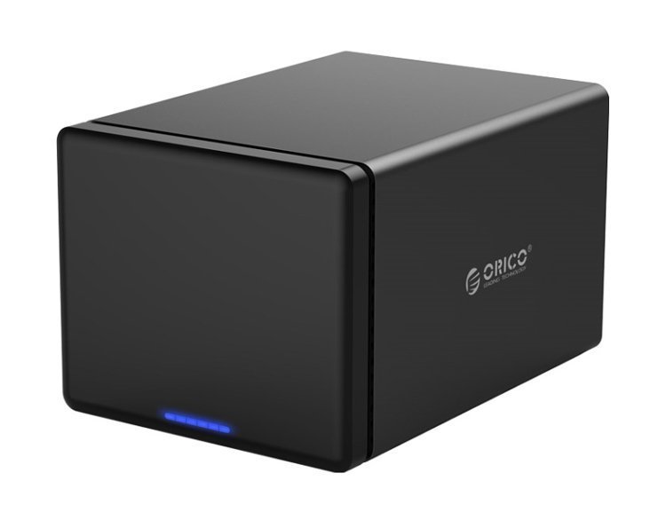 ORICO NAS για 5x 3.5" HDD USB 3.0, 5Gbps, έως 80TB, μαύρη 2826