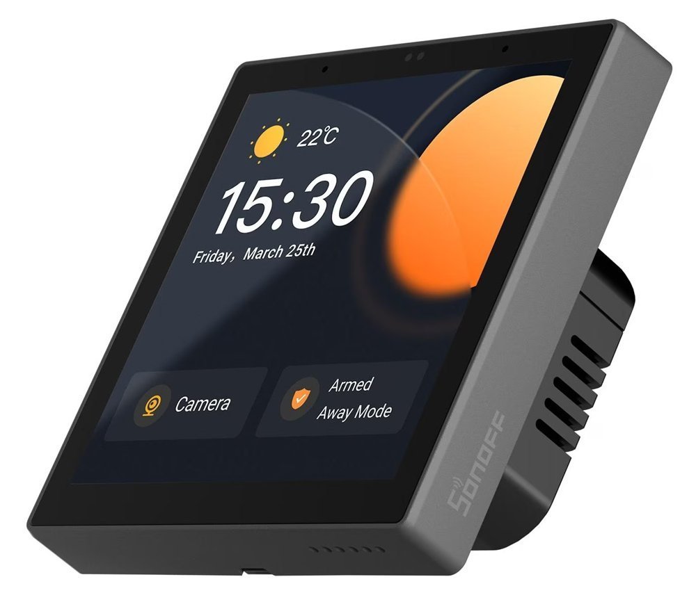 SONOFF smart panel ελέγχου anel Pro, οθόνη αφής, Wi-Fi, Zigbee, μαύρο 4612