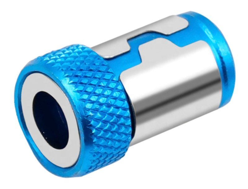 Μαγνητικός αντάπτορας  για μύτες HEX 1/4", μπλε 4145