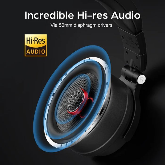 NEDI headset Monitor 60, 6.35mm & 3.5mm σύνδεση, Hi-Res, 50mm, μαύρο 6100 - Image 5