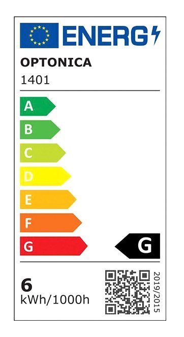 OPTONICA LED λάμπα G45 1401, 5.5W, 6000K, E14, 450lm 5321 - Image 2