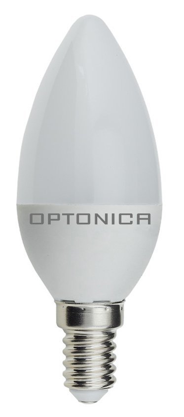 OPTONICA LED λάμπα candle C37 1423, 3.7W, 4500K, E14, 320lm 4809