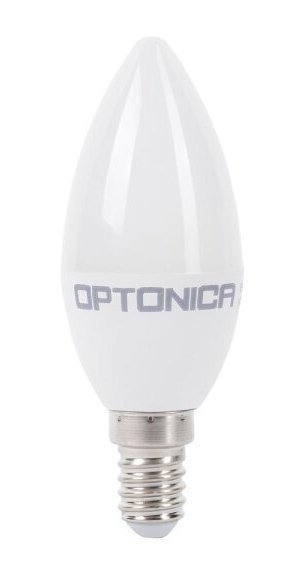 OPTONICA LED λάμπα C37 1425, 5.5W, 6000K, E14, 450lm 4901