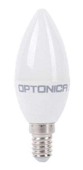 OPTONICA LED λάμπα candle C37 1429, 8W, 4500K, 710lm, E14 6708