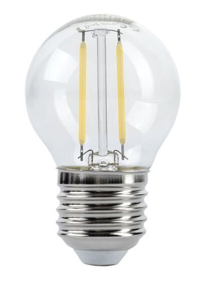 OPTONICA LED λάμπα G45 1866, Filament, 2W, 2700K, 200lm, E27 6713
