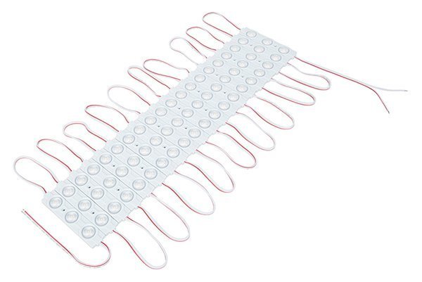 LED lens module 4511, 12V, 0.72W, 6500K, IP65 3137 LED module