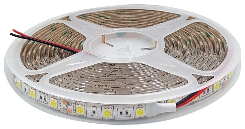 OPTONICA LED καλωδιοταινία 5050 4839, IP54, 12V, 1000LM/m, 6000Κ, 5m 2866