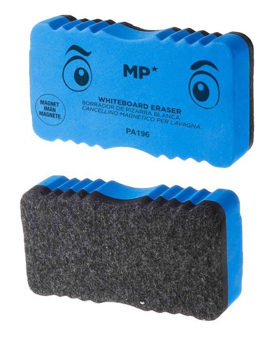 MP μαγνητικός σπόγγος ασπροπίνακα , 14.5x7cm, διάφορα χρώματα 2024
