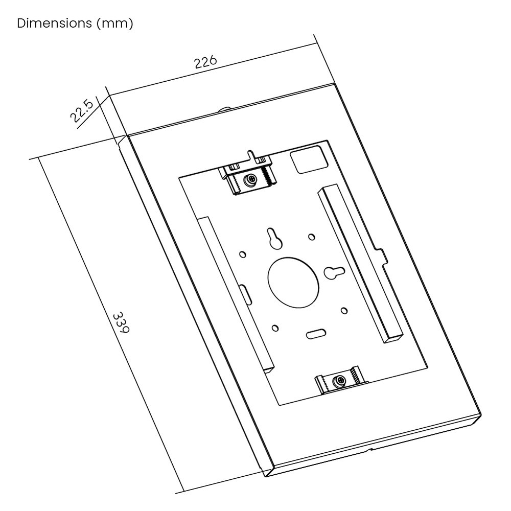 epitoichia vasi tablet, antikleptiki, 9.7-11", mayri 8862 Vasi 6