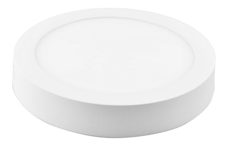 POWERTECH LED panel , 18W, Φ 22.5cm, 4000K, 1820lm, λευκό 3256