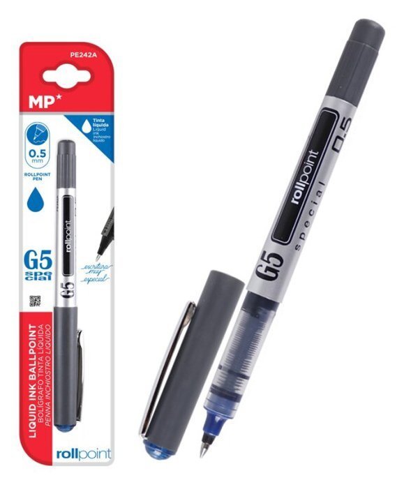 MP στυλό διαρκείας Rollpoint , καλλιγραφίας, 0.5mm, μαύρος 5306