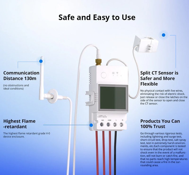 smart metritis katanalosis reymatos, WiFi, 100A 7460 Diakoptis metrisis