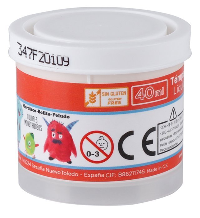 MP τέμπερα ζωγραφικής , 40ml, λευκή 2682