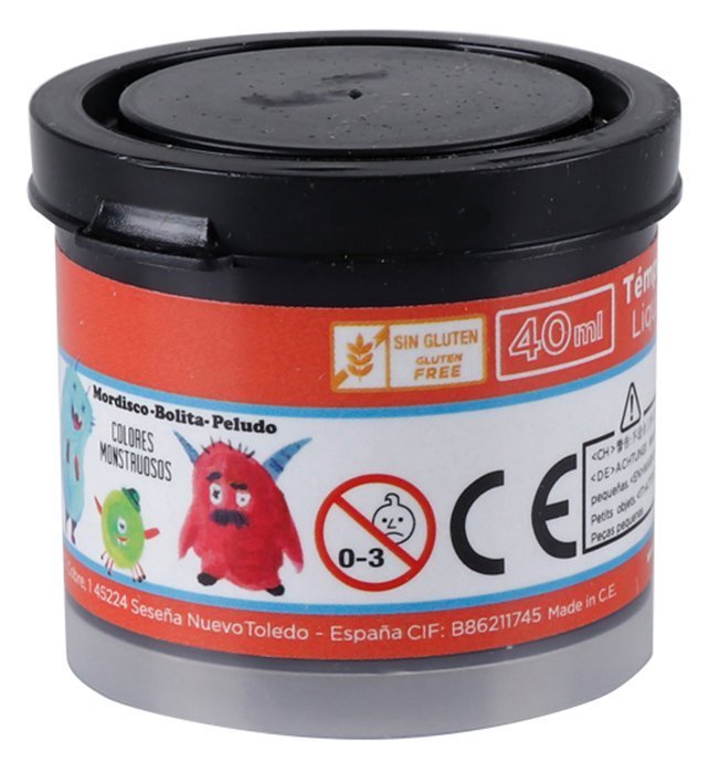 MP τέμπερα ζωγραφικής , 40ml, μαύρη 2688