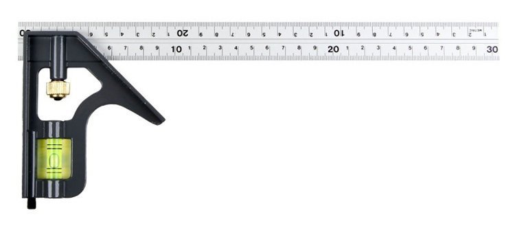 PROLINE γωνιόμετρο 21230 με αλφάδι, 30cm 3445