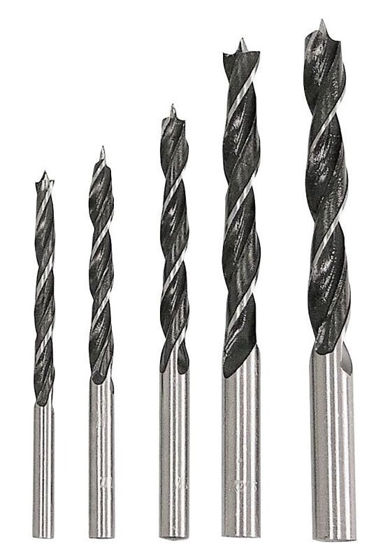 MEGA σετ τρυπάνια για ξύλο 26205, 4-10mm, 5τμχ 6080