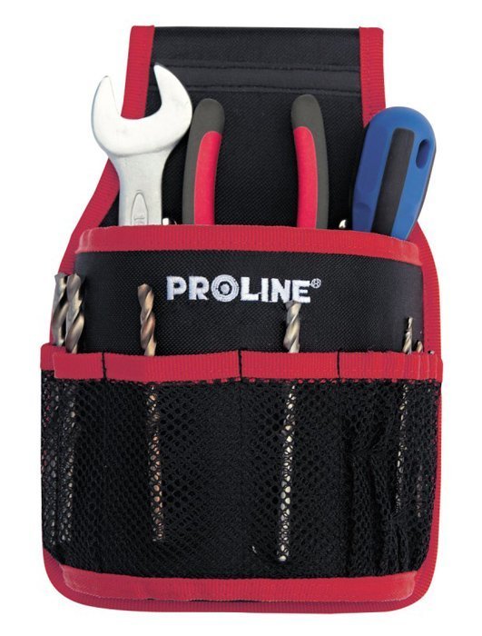 PROLINE εργαλειοθήκη ζώνης 52062 για εργαλεία χειρός, 11 θέσεων, μαύρη 4182