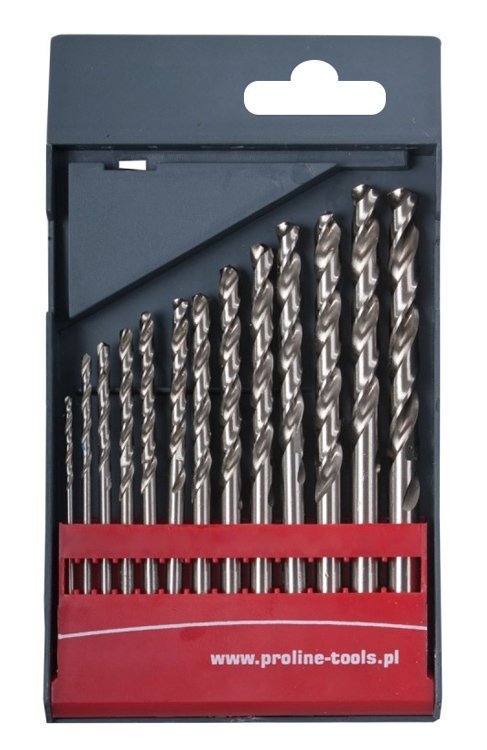PROLINE σετ τρυπάνια για σίδηρο HSS 77214, 2.0-8.0mm, DIN 338, 13τμχ 3451