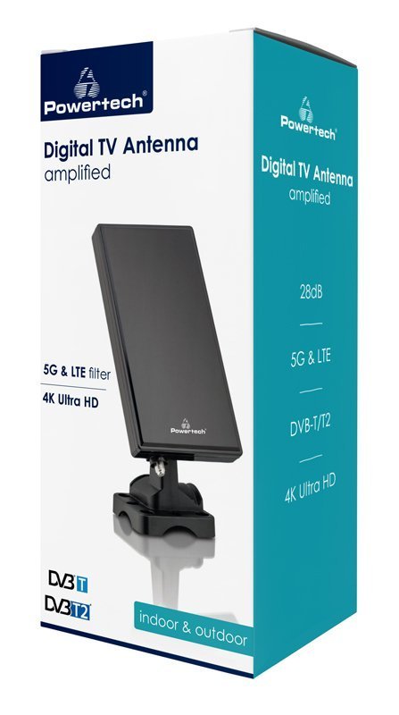 POWERTECH ψηφιακή κεραία , 5G & LTE, indoor & outdoor, 28dB 3375 - Image 3