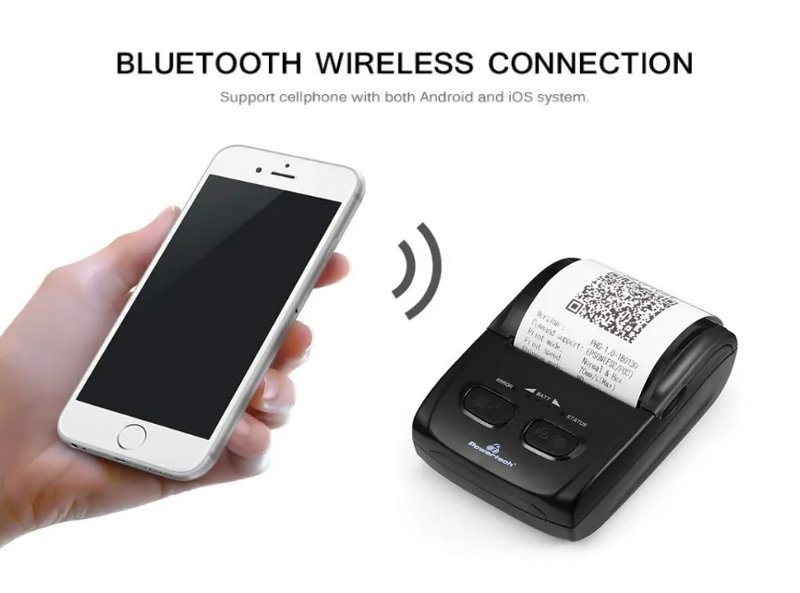 thermikos ektypotis apodeixeon foritos, USB & Bluetooth 5052 0 2