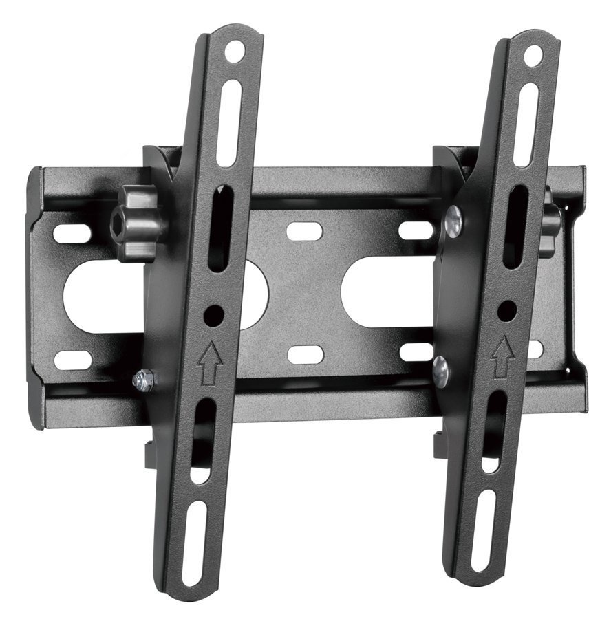POWERTECH επιτοίχια βάση τηλεόρασης , 23-43", έως 45kg, ρυθμιζόμενη κλίση 5309