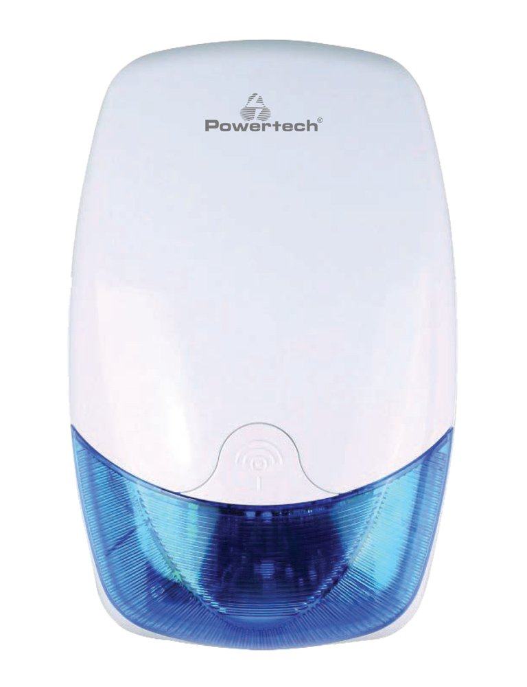 POWERTECH σειρήνα , εξωτερικού χώρου, 110dB, μπλε 5417